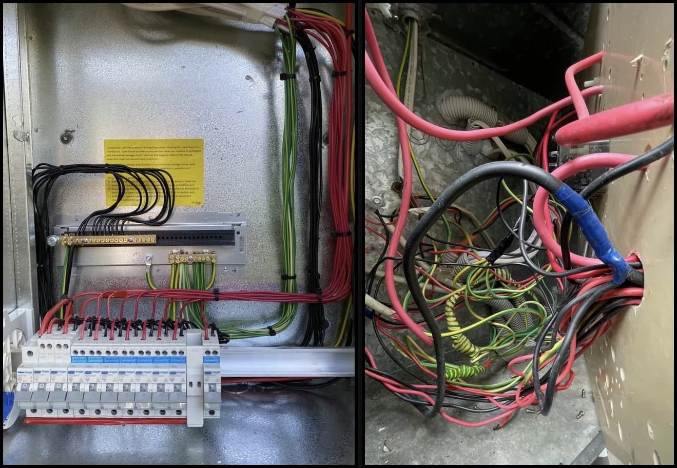 Residential electrical maintenance and repair work