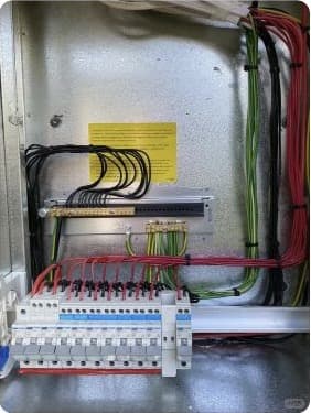 Brisbane switchboard upgrade with organised circuit breakers and wiring